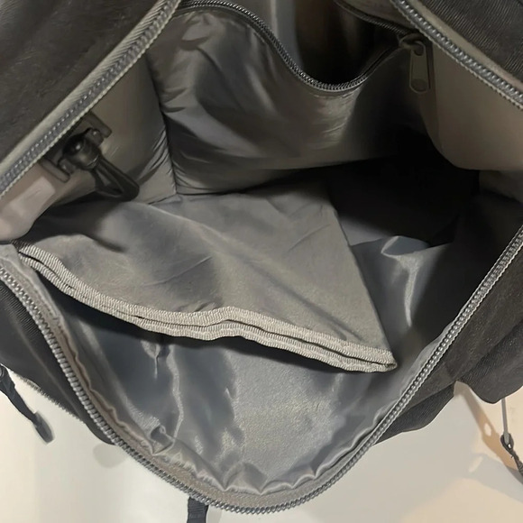 Diaperdude Black Diaper Bag Messenger Crossbody Bag maternity - Picture 7 of 15